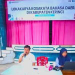 Lokakarya Kosakata Bahasa Daerah di Desa Lempur  Mudik